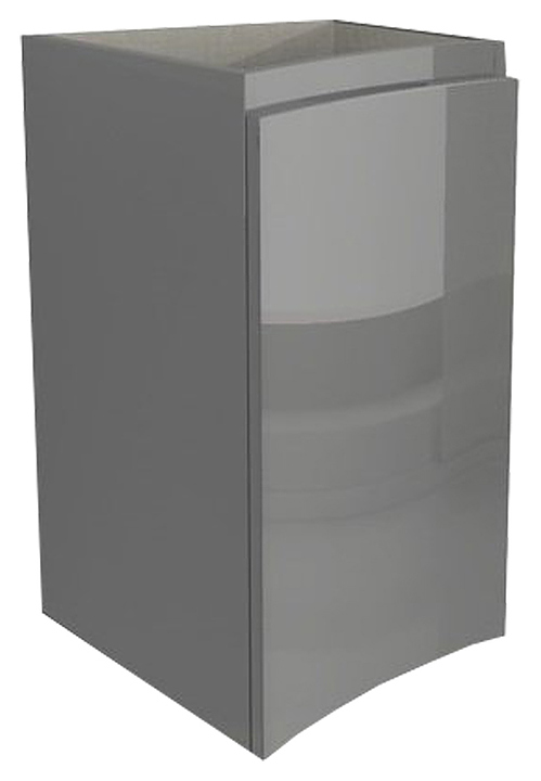 Шкаф Cezares Vague R 44223 34 см (антрацит) подвесной