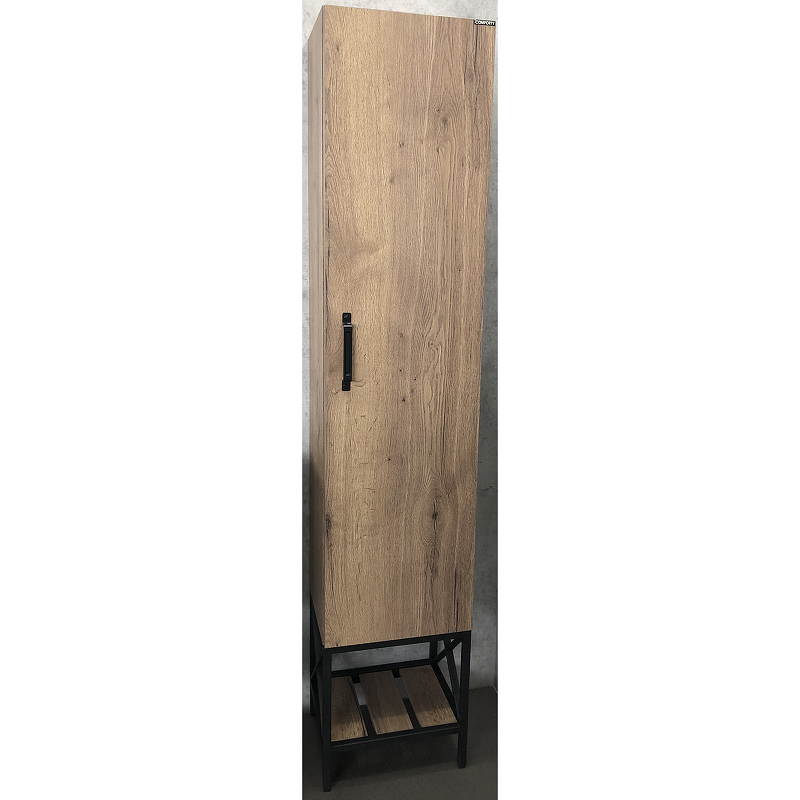 Пенал Comforty Бредфорд 00004148004 40 см (дуб тёмный) напольный