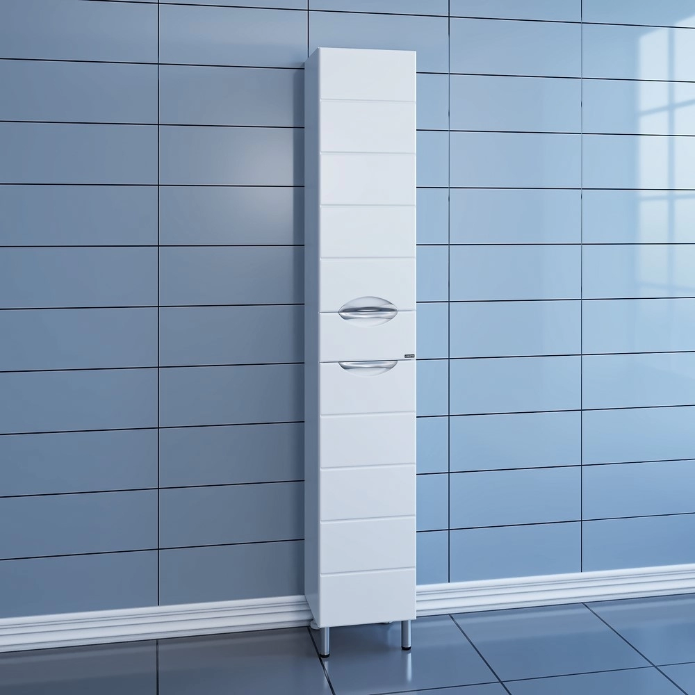 Пенал СанТа Родос 506002 30 см (белый) напольный