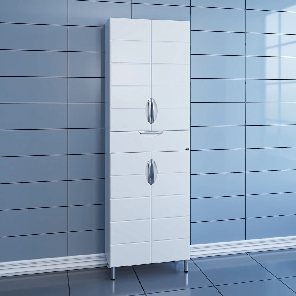 Пенал СанТа Родос 506003 60 см (белый) напольный