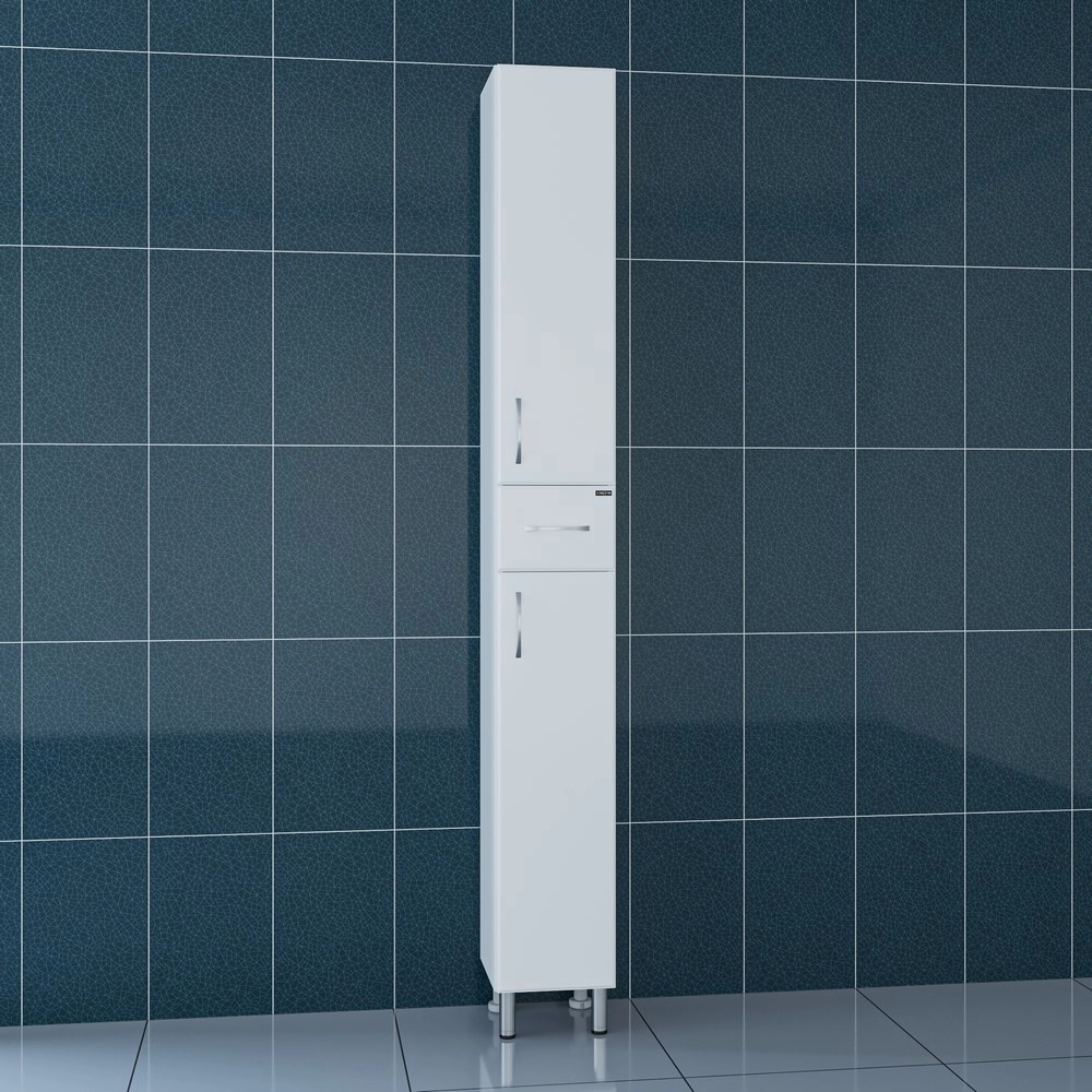 Пенал СанТа Стандарт 501001 24 см (белый) напольный