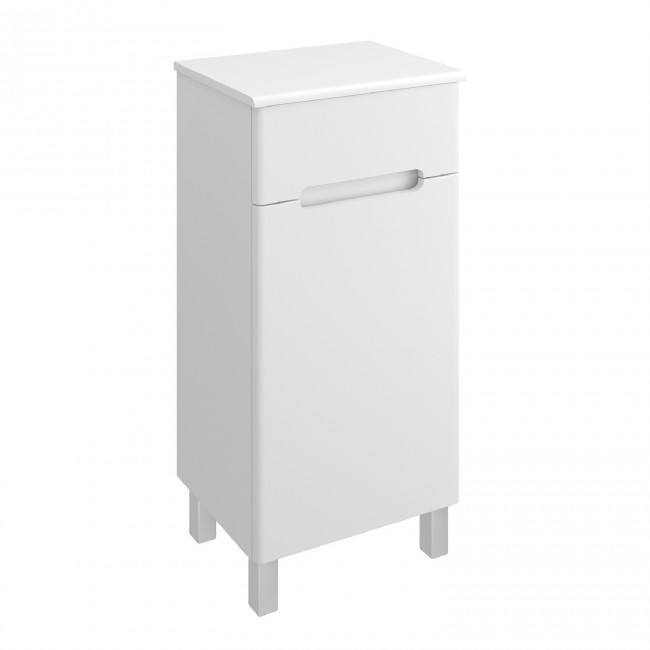 Полупенал Runo Парма R 00-00001049 40 см (белый) напольный