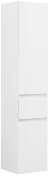 Пенал Aquanet Йорк 35 см (белый) напольный/подвесной