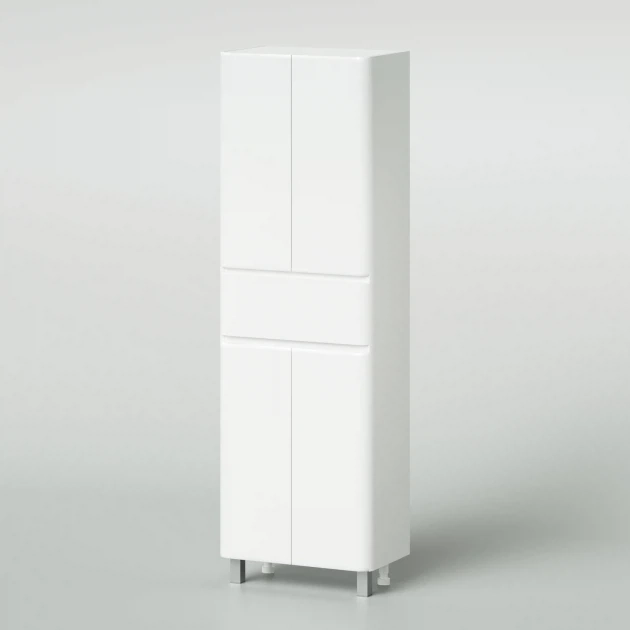 Пенал Итана Roberto 4627189083097 60 см (белый) напольный