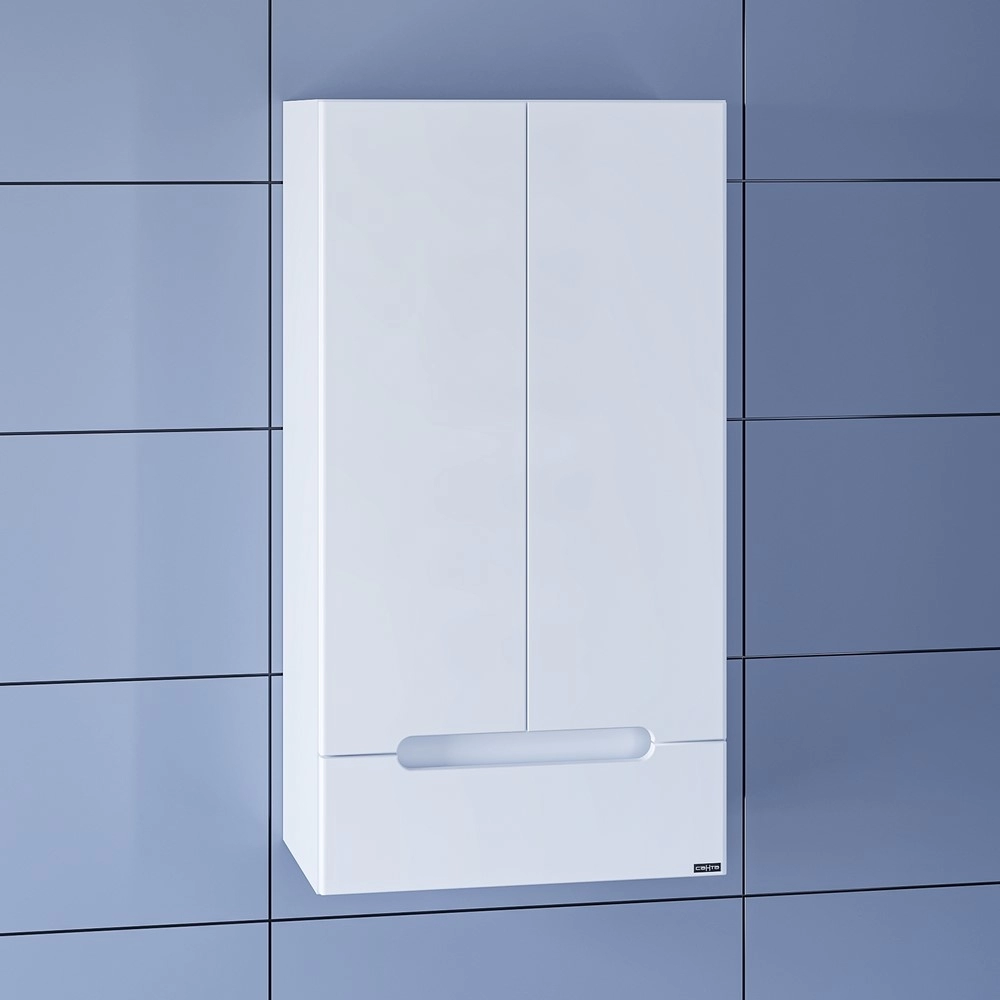 Шкаф СанТа Лондон 424003 48 см (белый) над стиральной машиной