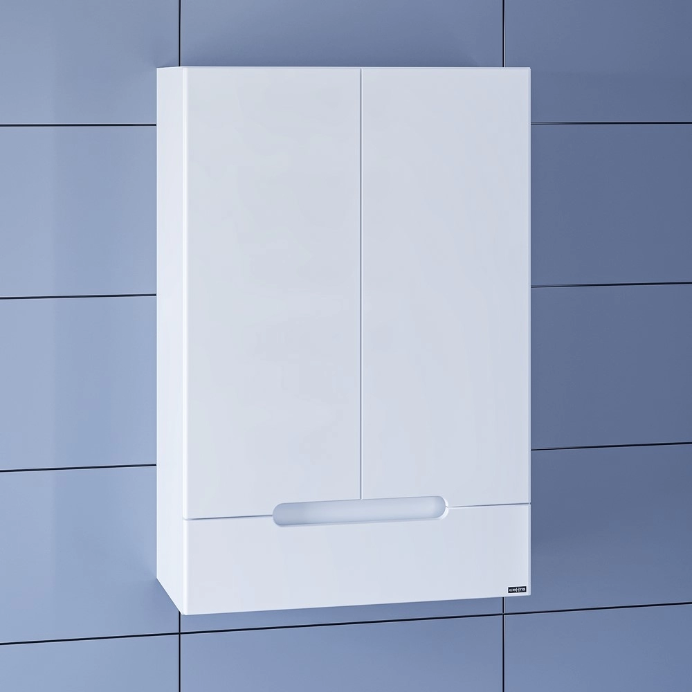 Шкаф СанТа Лондон 424004 60 см (белый) над стиральной машиной