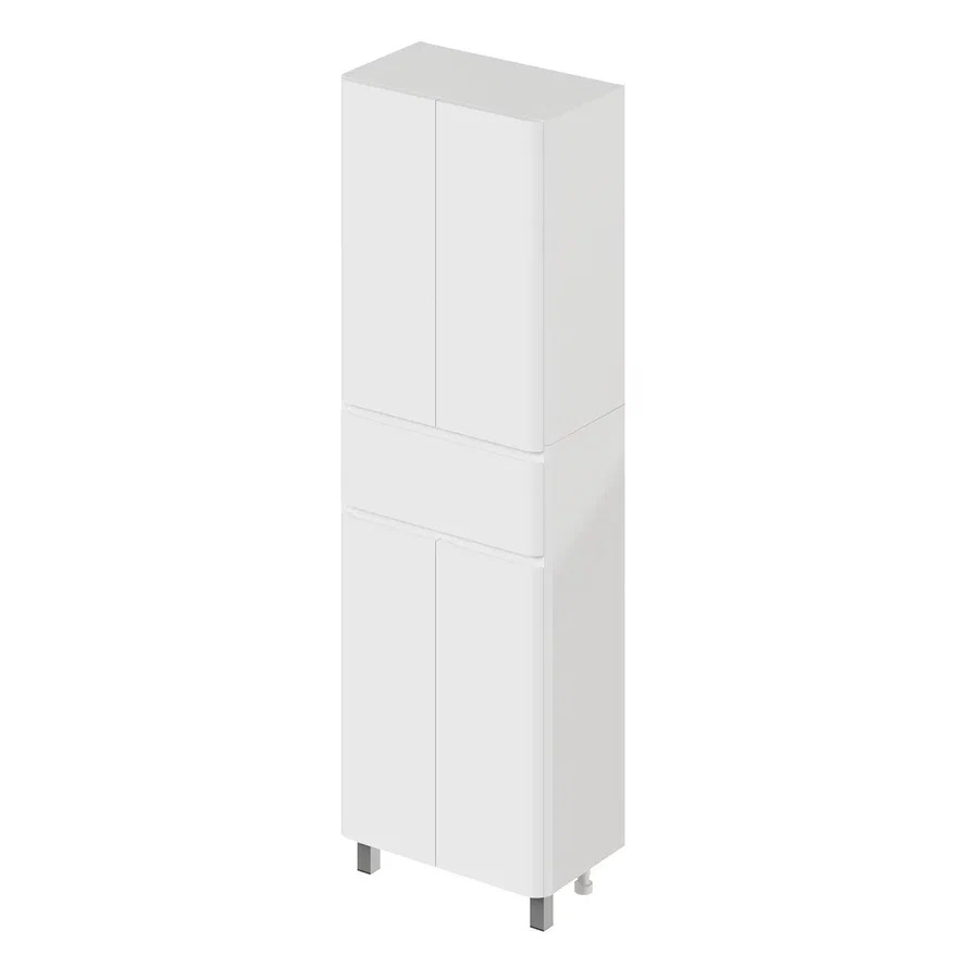 Пенал Итана Roberto 4657828216609 60 см (белый) напольный