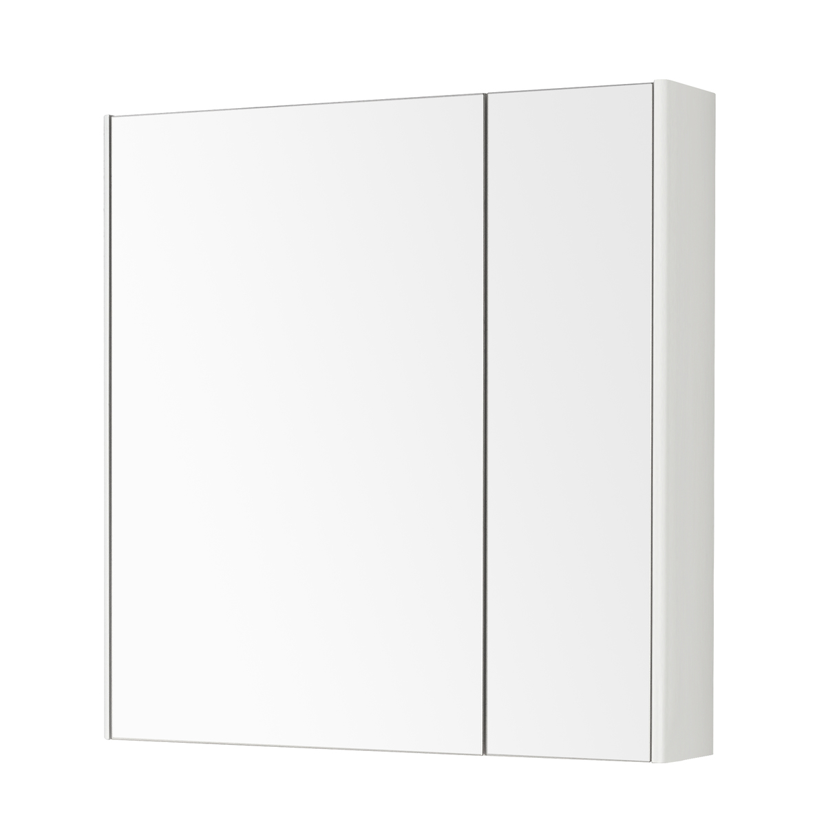 Зеркальный шкаф Aquaton Беверли 80 см (белый)