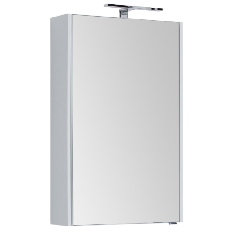 Зеркальный шкаф Aquanet Августа 58 см (белый)