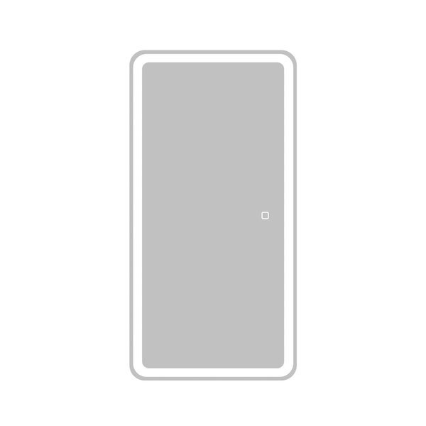 Зеркальный шкаф BelBagno SPC-MAR-400/800-1A-LED-TCH 400*800 мм (LED) белый