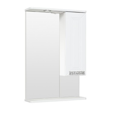 Зеркальный шкаф Runo Монро R 00-00000459 53 см (белый)
