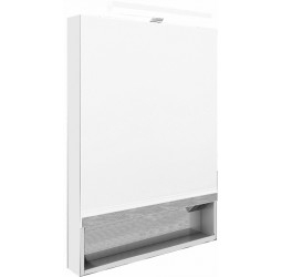 Зеркальный шкаф Roca The Gap 70 см (белый глянец) ZRU9302886