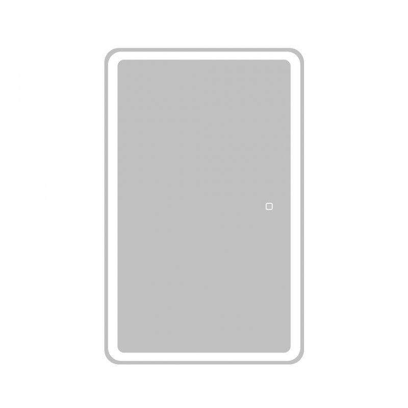 Зеркальный шкаф BelBagno SPC-MAR-500/800-1A-LED-TCH 500*800 мм (LED) белый