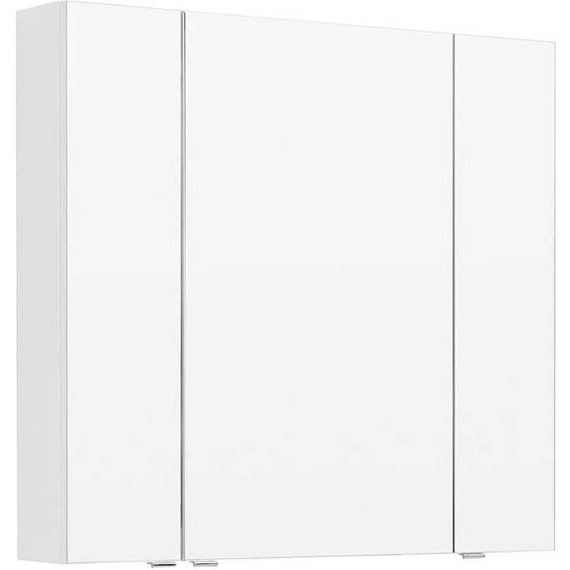 Зеркальный шкаф Aquanet Алвита 90 см (белый)