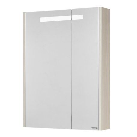 Зеркальный шкаф Aquaton Верди 60 см (белый/ясень фабрик)