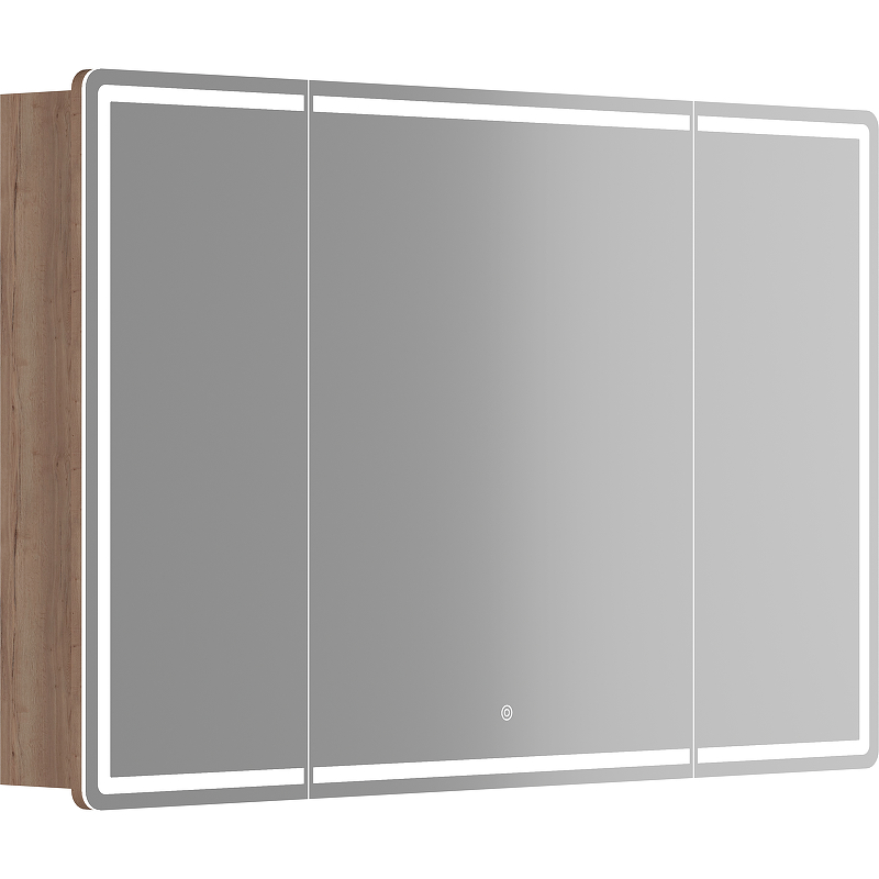 Зеркальный шкаф Sancos Mirror MI120EG 1190*740 мм (LED) дуб галифакс