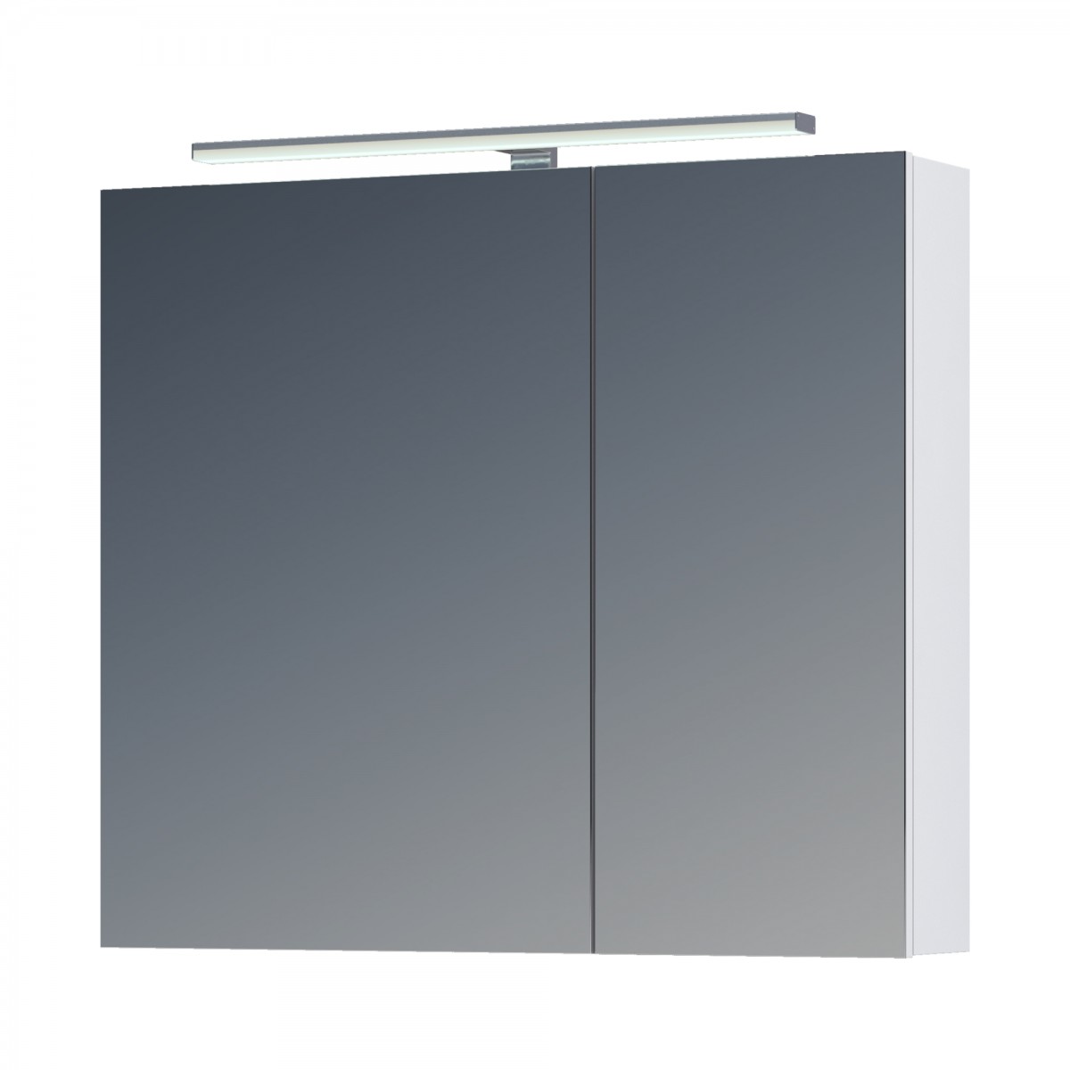 Зеркальный шкаф Vigo Plaza 70 zsh.PLA.70.El 700*700 мм (LED) белый