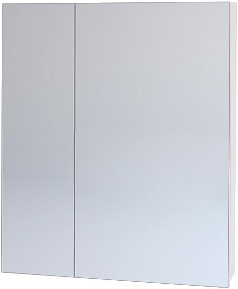 Зеркальный шкаф Dreja Almi 600*700 мм (белый)