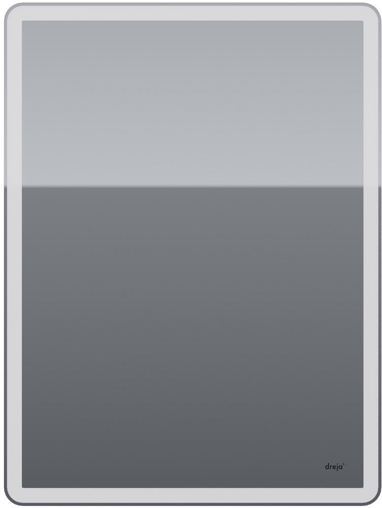 Зеркальный шкаф Dreja Point 600*800 мм (LED) (белый)