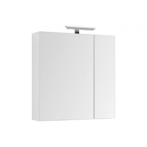 Зеркальный шкаф Aquanet Йорк 85 см (белый)