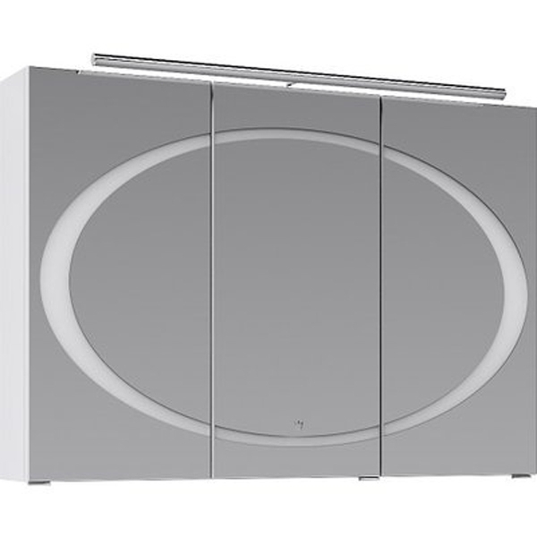 Зеркальный шкаф Aqwella Clarberg Dune DUN0412 1200*700 мм (белый) LED