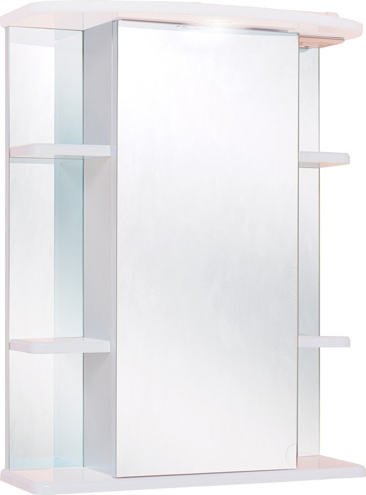 Зеркальный шкаф Onika Глория 550*715 мм (LED) белый L