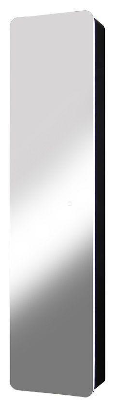Зеркальный шкаф Art&Max Lecce AM-Lec-360-1560-1D-DS-F-Nero 360*1560 мм (LED)