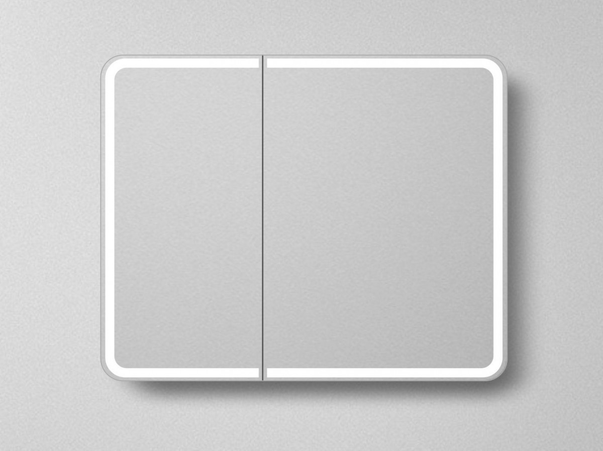 Зеркальный шкаф Art&Max Platino AM-Pla-1000-800-2D-F 1000*800 мм (LED)