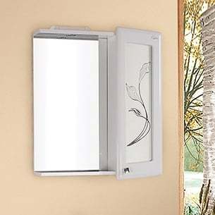 Зеркальный шкаф Onika Валенсия 650*771 мм (белый) R