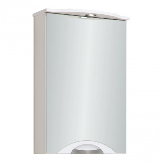 Зеркальный шкаф Runo Ибица R 00000001075 50 см (белый)