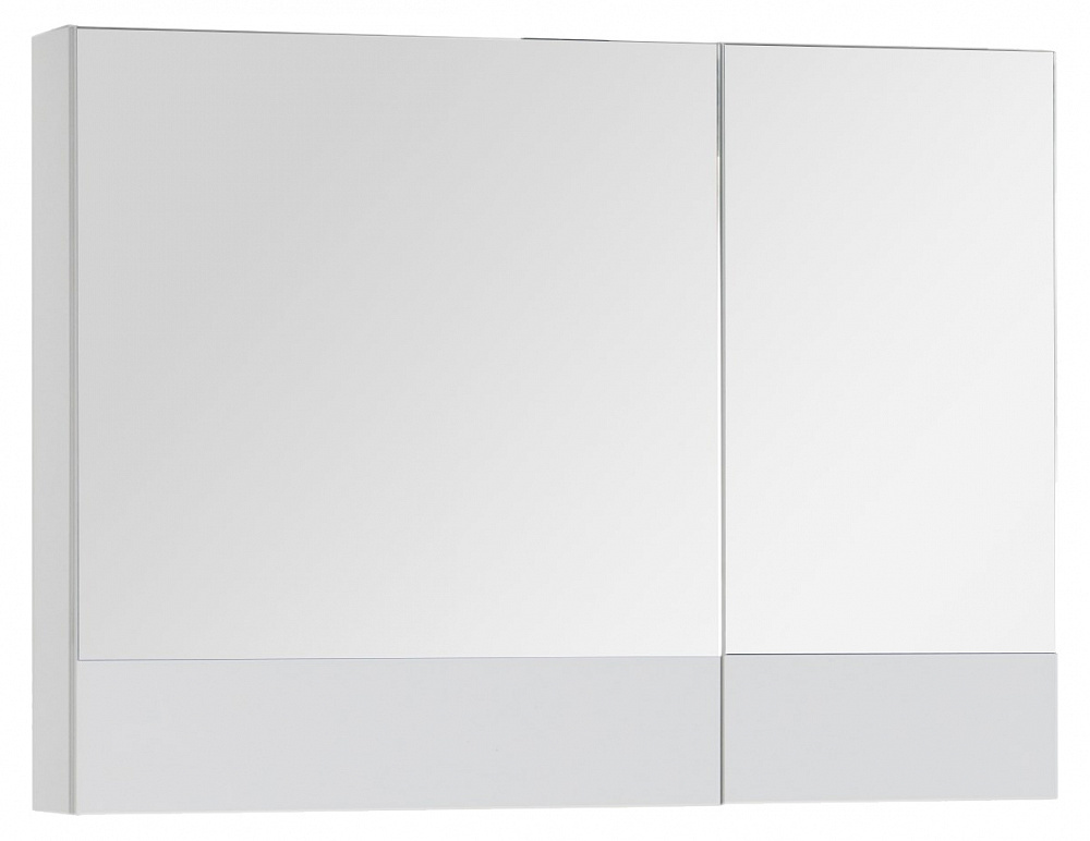 Зеркальный шкаф Aquanet Верона 95 см камерино (белый)