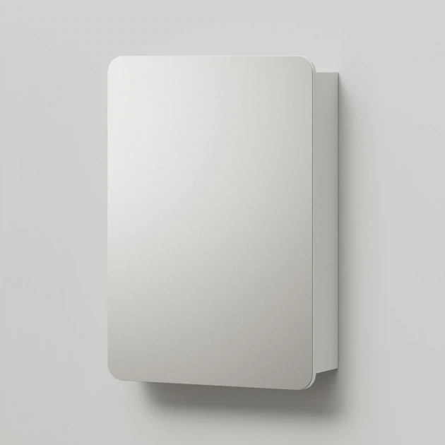 Зеркальный шкаф Итана Анкона 1С 4627189086692 550*790 мм (белый)