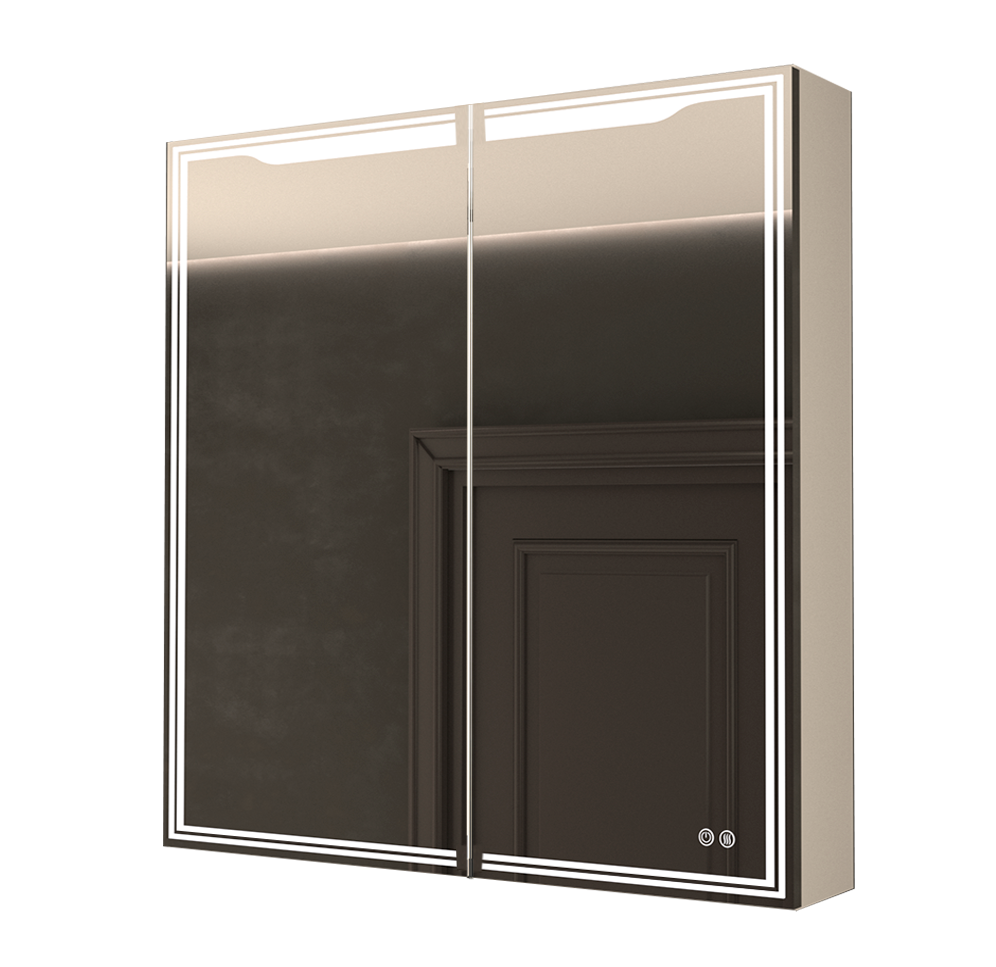 Зеркальный шкаф Art&Max Merano AM-Mer-900-800-1D-R-DS-F 900*800 мм (LED, подогрев) R