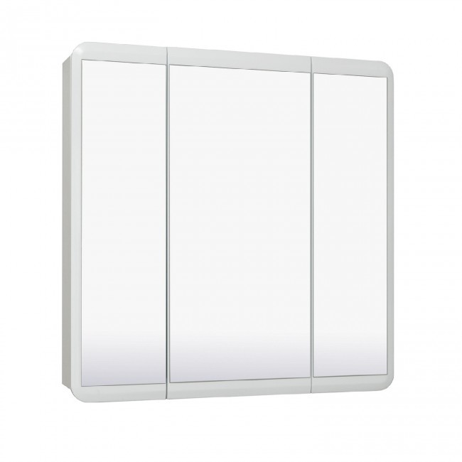 Зеркальный шкаф Runo Эрика УТ000003321 80 см (белый)
