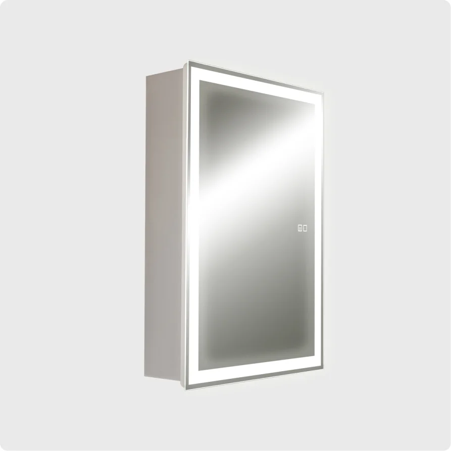 Зеркальный шкаф AQUAme AQM9201 600*800 мм (LED,подогрев)