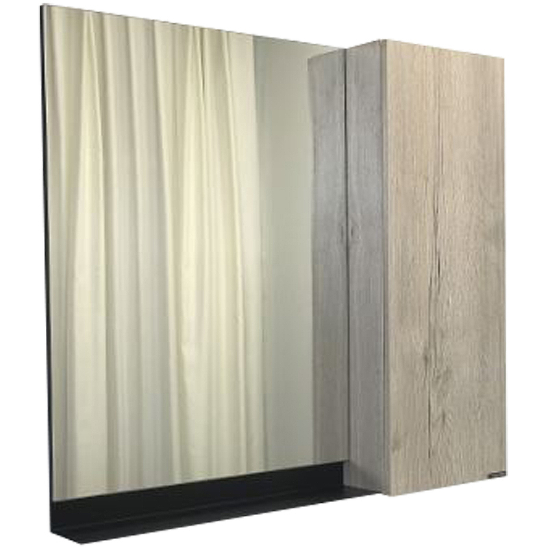 Зеркальный шкаф Comforty Бонн 00-00001951 90 см (дуб дымчатый)