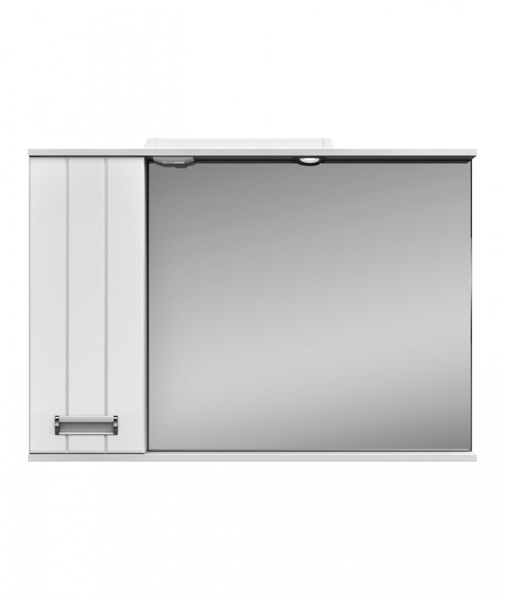 Зеркальный шкаф Vigo Diana 1005*700 мм (LED) белый L