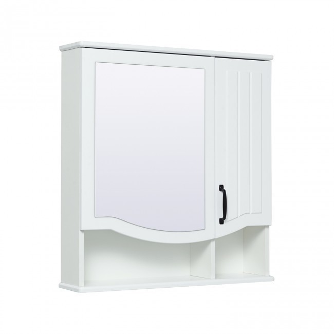 Зеркальный шкаф Runo Марсель R 00-00001202 65 см (белый)