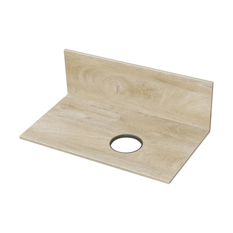 Столешница под раковину Aquaton Мишель 80 см (дуб эндгрейн)