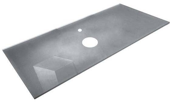 Столешница под раковину ArmadiArt NeoArt 853-110-SLF 110 см (серебро поталь)