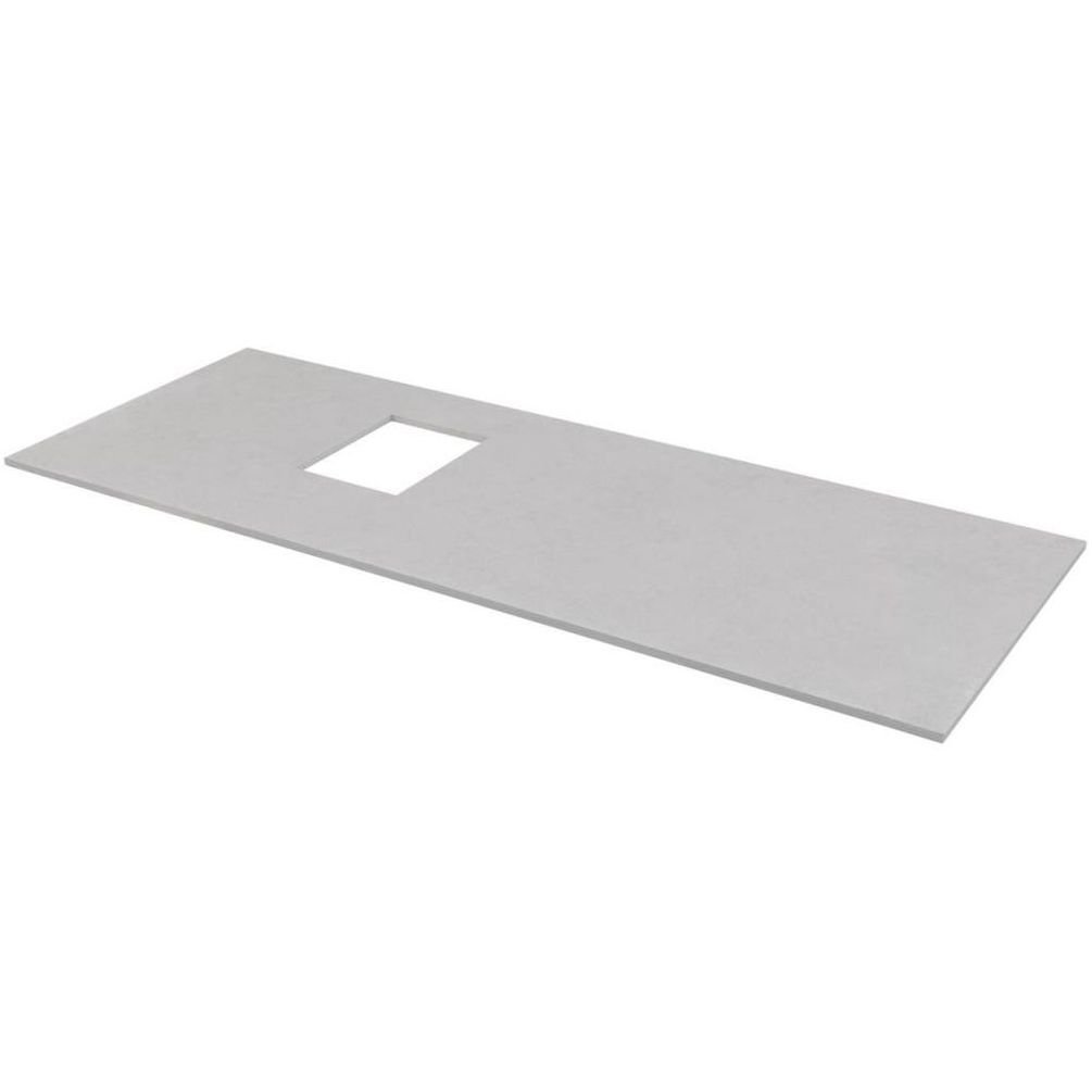 Столешница под раковину Allen Brau Infinity 1.21015.G-S 100 см (серый структ) L