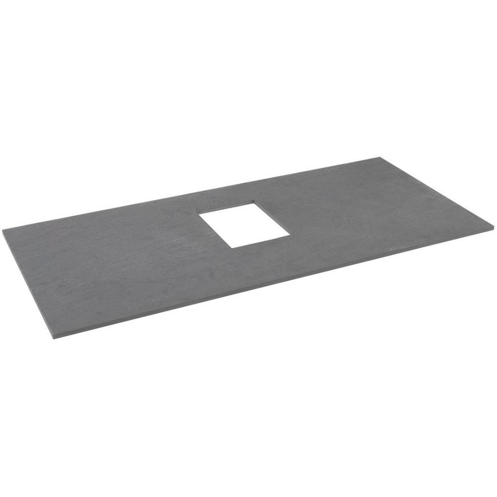 Столешница под раковину Allen Brau Infinity 1.21012.GR-S 100 см (графит структ)