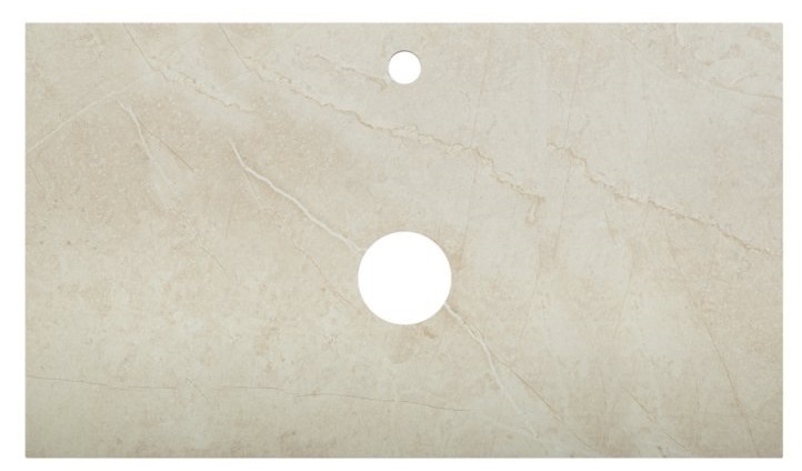 Столешница под раковину BelBagno KEP-80-MCO 80 см (бежевый матовый мрамор)