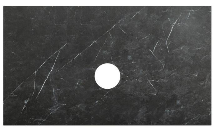 Столешница под раковину BelBagno KEP-100-MNO-W0 100 см (черный мрамор матовый)