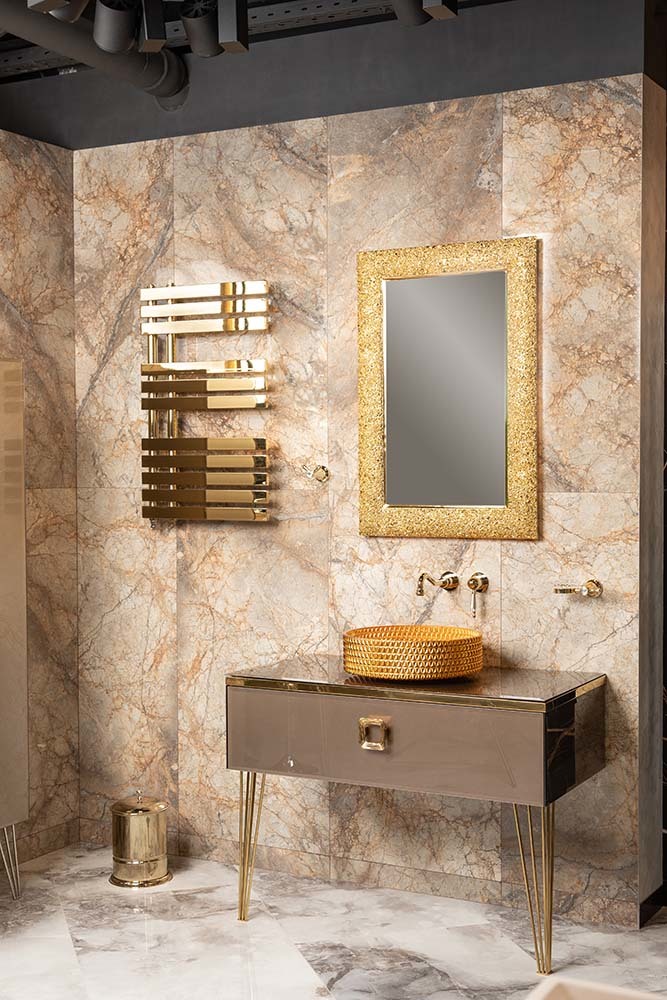 Столешница под раковину ArmadiArt Lucido 853-080-D 80 см (дельмар)