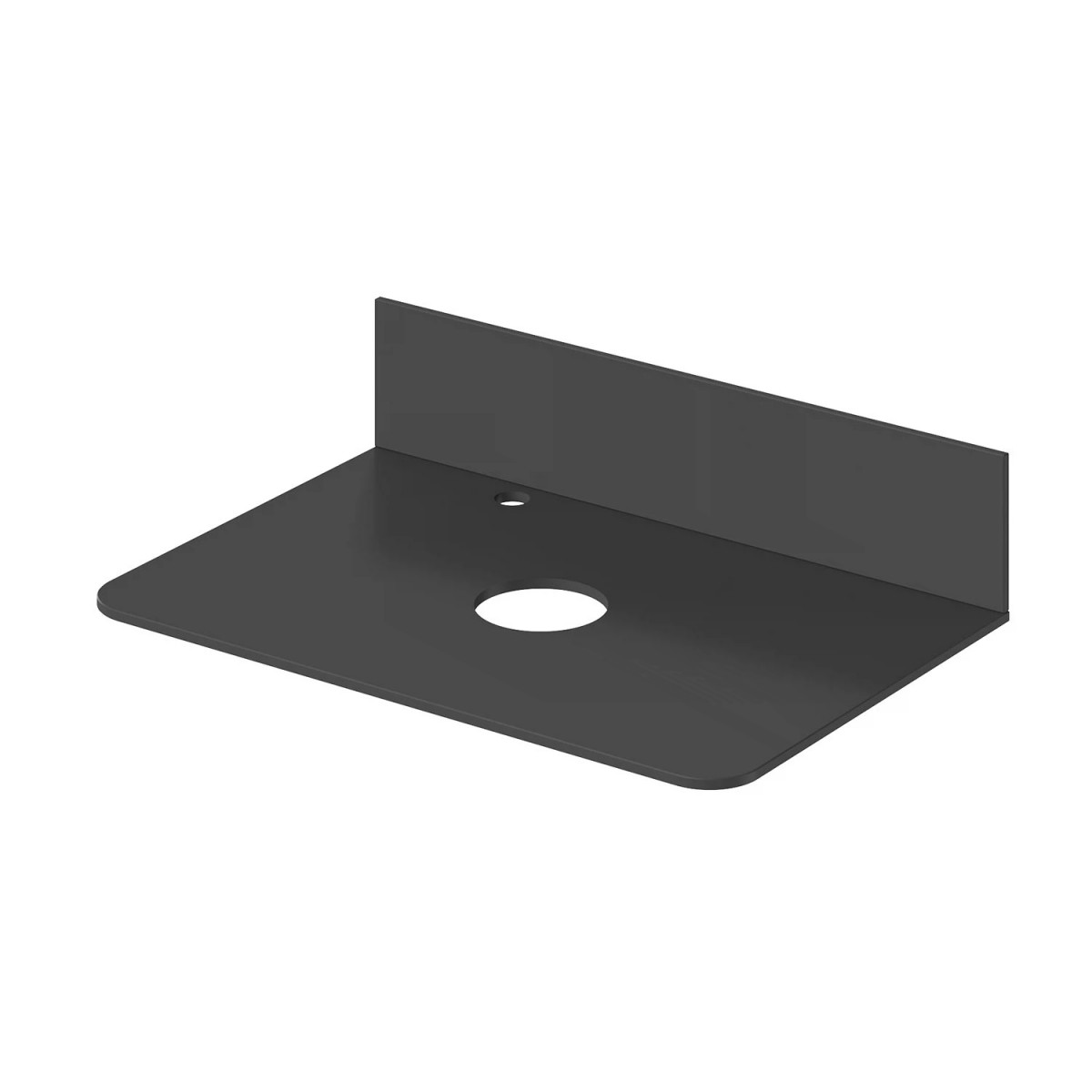 Столешница под раковину Итана Roni 4657810334786 70 см (черный матовый)