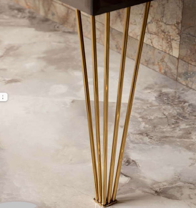 Ножки для пенала ArmadiArt Lucido 775-025-G (золото) пара