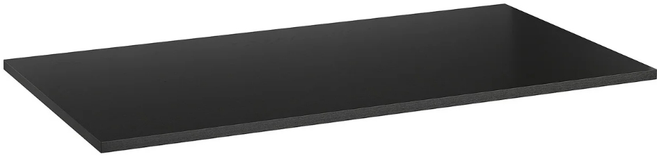 Полка для консоли под раковину Cezares Cadro CADRO-120-MENS-NERO 120 см (чёрный матовый)