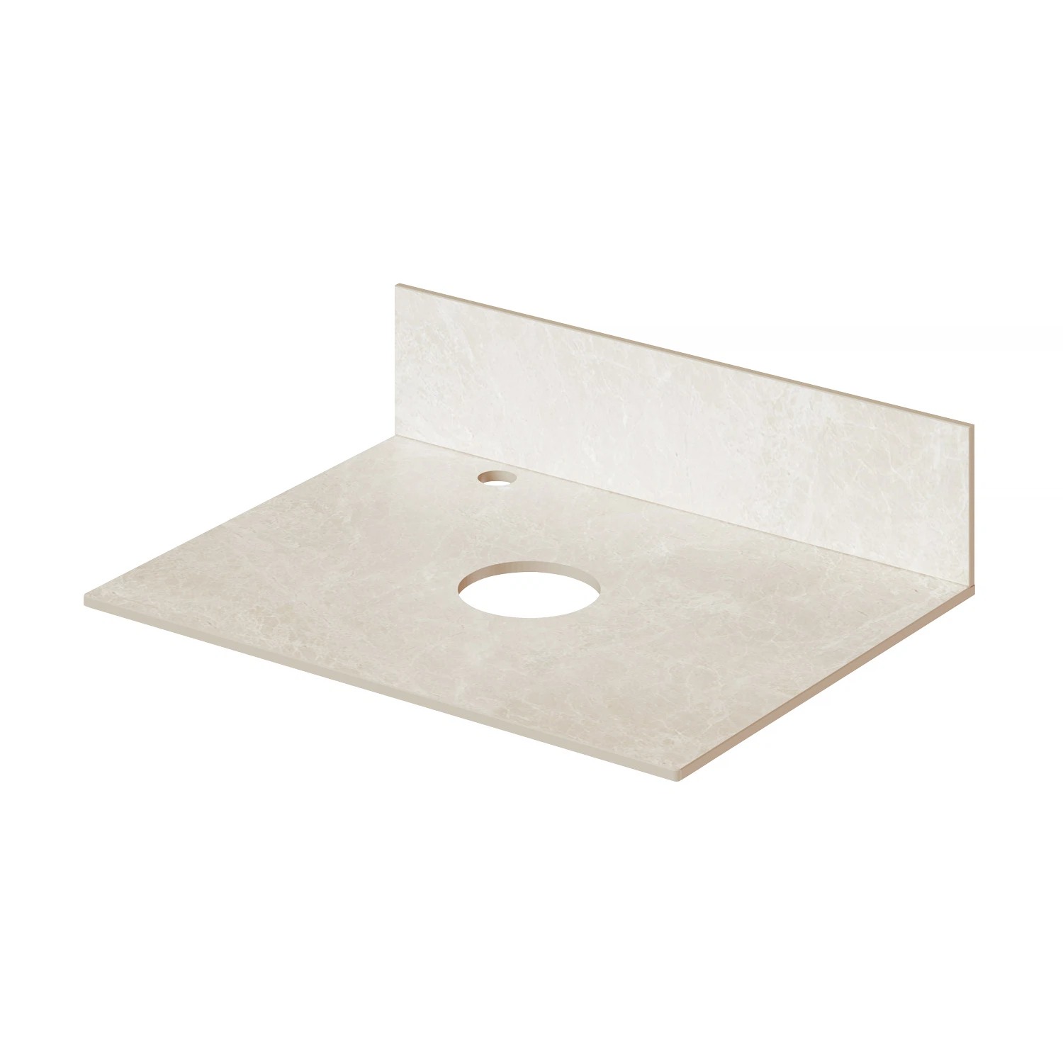 Столешница под раковину Итана Mari 4657810330450 60 см (бежевый мрамор)