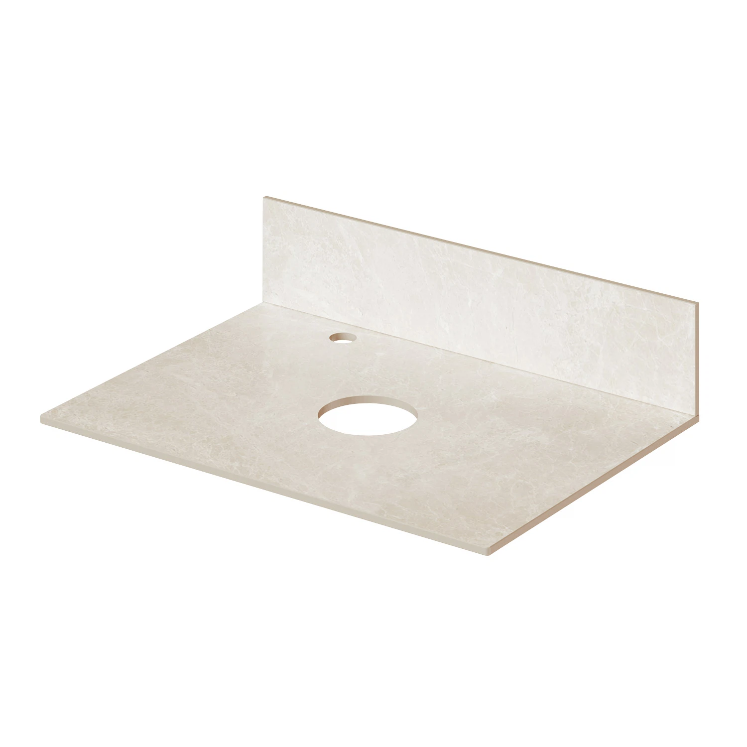 Столешница под раковину Итана Mari 4657810330474 65 см (бежевый мрамор)